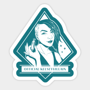 Kelseyvillain Sticker